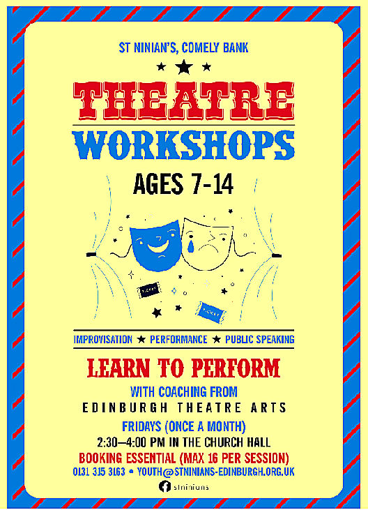19 09 Theatre Workshop Poster